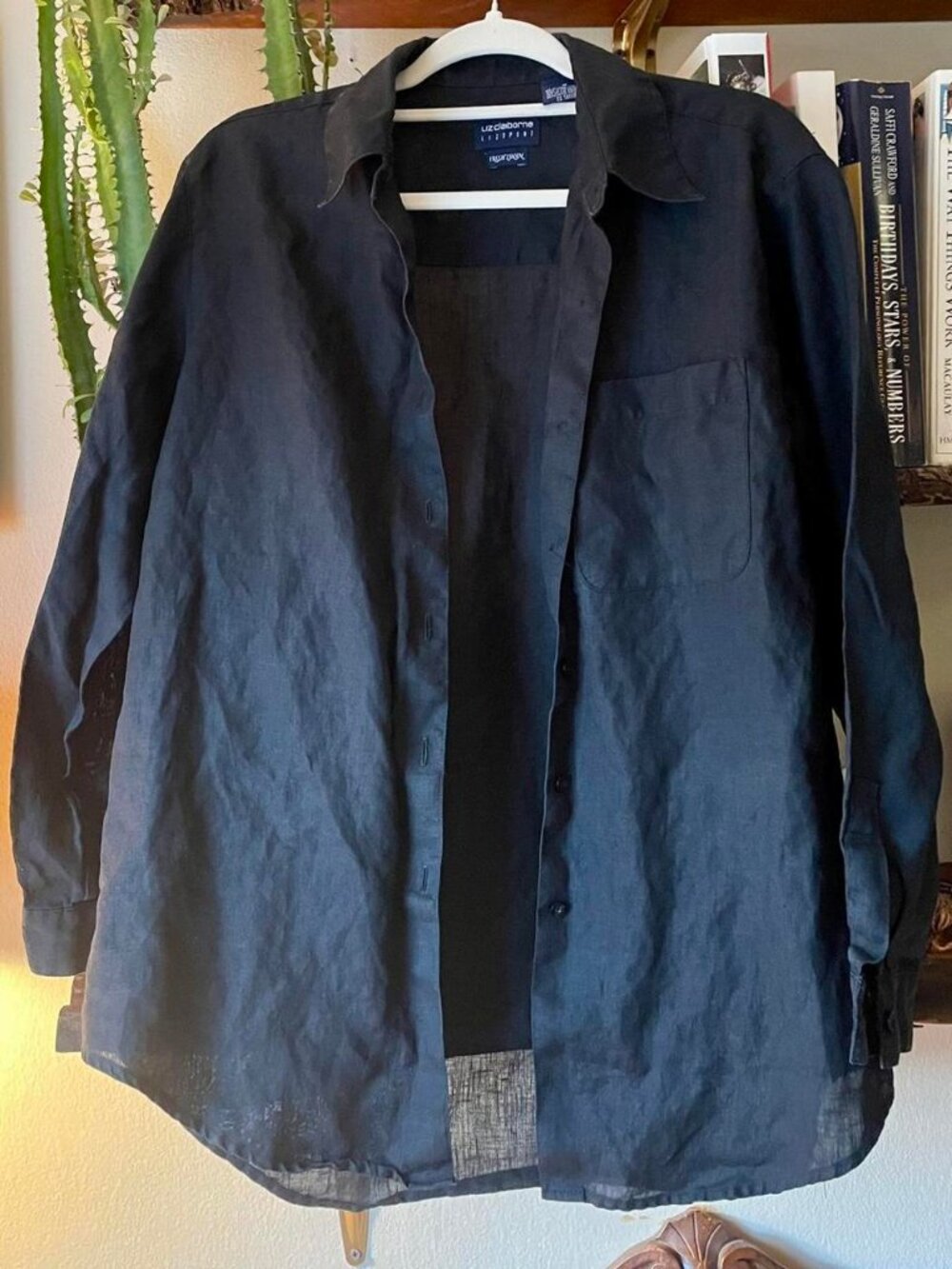 VTG Liz Claiborne 100% Linen Shirt
